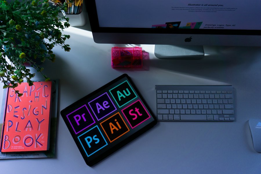 Graphic design work